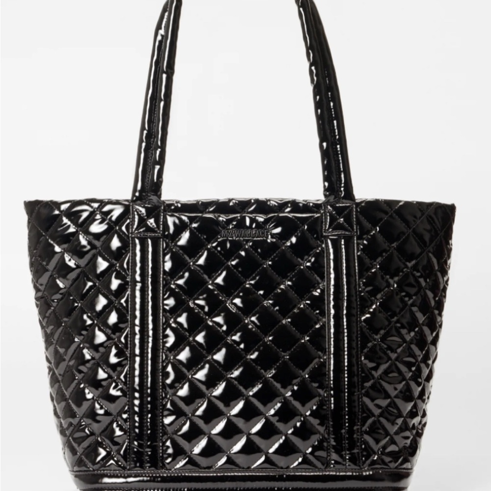MZ WALLACE METRO TOTE LACQUER